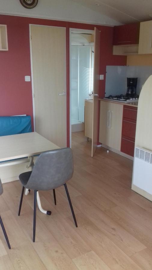 Magnifique Mobil Home Avec Clim Face Mer Le Portel Esterno foto